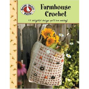 Leisure Arts Gooseberry Patch Farmhouse Crochet Book, Crochet Book, Crochet Pattern Books, Crochet Books Patterns, Crochet Patterns, Crochet Stitch Book, Crochet Patterns for Beginners