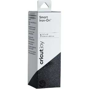 Cricut Smart Iron On (5.5in x 19in, Glitter Pink) for Joy machine - matless cutting for shapes up to 4ft, & repeated cuts up to 20ft in Saudi Arabia