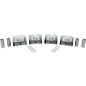 DNJ P827.20 Piston Set Oversize .020 in. (.50mm) For 07-15 Mini/Cooper, Cooper Countryman, Cooper Paceman 1.6L L4 DOHC, SOHC Naturally Aspirated N16B16A,N12B16A,W10B16A