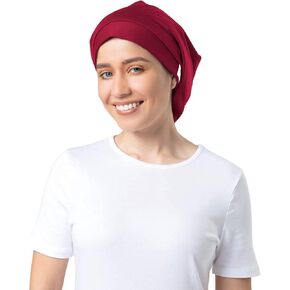 قبعة المطر النسائية Hairbrella Lite للشعر الطويل - قبعة حماية الشعر مقاومة للماء مبطنة بالساتان مع حزام قابل للتعديل | قابلة للطي in Kuwait