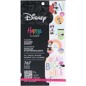 Happy Planner Disney Stickers, Aloha Stitch–Theme Planner Stickers, Disney Planner Accessories, Disney Sticker Set for Calendars and More, Exclusively Sold on Amazon, 30 Sheets, 470 Total Stickers