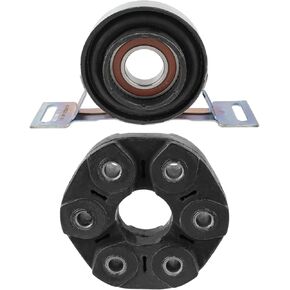 MOTOALL Rear Driveshaft Center Support Bearing & Coupler Kit 26111227410 26121226731 Fit for BMW 320i 323i 325i 328i 330i Z4