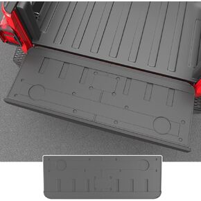 Xipoo TPE Truck Bed Mat Compatible with 2020-2024 Jeep Gladiator JT Floor Mat Rear Truck Mat Replacement for 2020-2024 Jeep Gladiator JT Accessories(Truck Mat+Floor Mat)