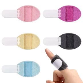 Finger Splints, 5pcs Color Finger Support Brace Finger Stabilizer for Broken Fingers Straightening Arthritis Knuckle Immobilization