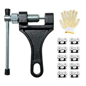 Chain Breaker Tool #420-530 with 420 Chain Master Link Connector Link for Coleman CT200U BT200X Baja 196 212cc Dirt Pit Bike ATV Quad Go Kart Scooter Motorcycle Chain Break # 428 520 525 Bicycle Parts