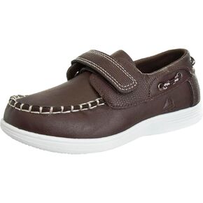 Josmo Low Top Boys Boat Shoe - Outdoor Slipon Boat Shoe (Sizes 6-10 Toddler / 11-13 Little Kid / 1-4 Big Kid)
