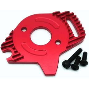 Aluminum Motor Plate with Heatsink Red for Traxxas Slash 4x4 VXL Hoss 4x4 VXL Stampede 4x4 6890