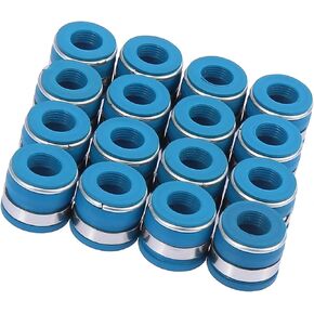 16pcs Valve Stem Seals 11/32" Valve Oil Stem for Chevrolet for Ford Durable Material