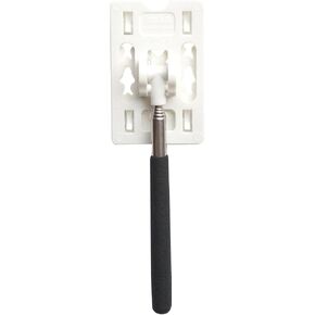 Parking Toll Swiping Rod Telescopic Rod Card Holder Car Vehicle Contactless Rods Vehicle Parking Toll Swiping Stick(White) Telescopic Pole Designed Toll Swiping
