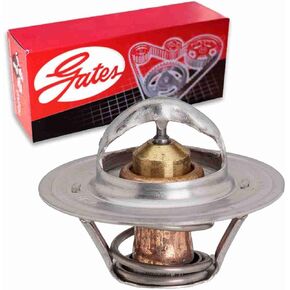 Gates Engine Coolant Thermostat compatible with Jeep TJ 2.5L 4.0L L4 L6 1997-2006