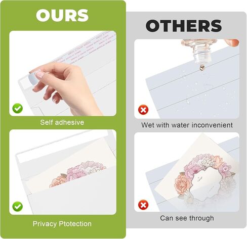 Blank White Cards and Envelopes,100 Pack 5x7 Inch Heavyweight Folded Cardstock and A7 Envelopes for Greeting Cards, Invitations, Wedding, Baby Shower, Birthday, Thank You Cards in Saudi Arabia