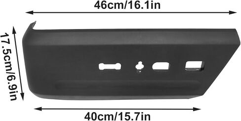 NLQR غطاء مفتاح مقعد السائق الأمامي الأيسر من NLQR غطاء لوحة الكسوة متوافق مع Ford Expedition 2007-2014 7L1Z14A707CC 7L1Z-14A707-CC غطاء مفتاح ضبط المقعد الأسود in Saudi Arabia