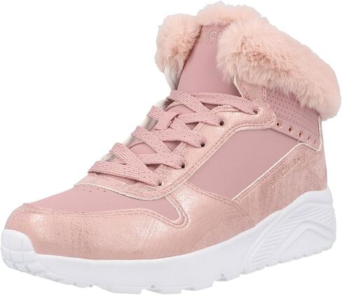 Skechers Girl's Uno Lite-Comfurt Collar Sneaker in Saudi Arabia