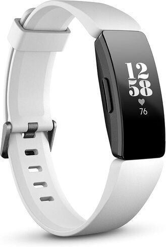 Fitbit Inspire HR Heart Rate and Fitness Tracker, One Size (S and L Bands Included), 1 Count in Saudi Arabia