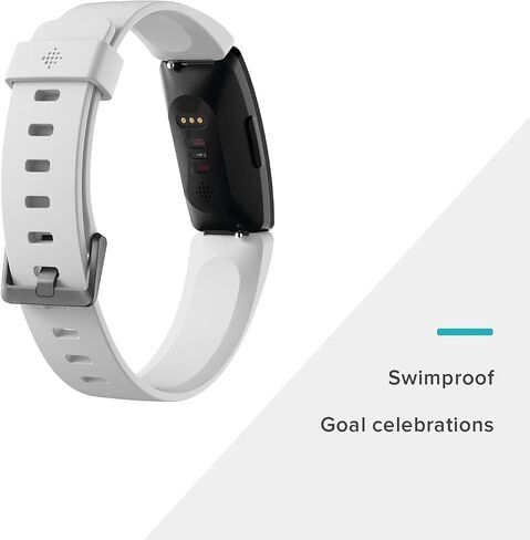 Fitbit Inspire HR Heart Rate and Fitness Tracker, One Size (S and L Bands Included), 1 Count in Saudi Arabia