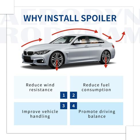 نمط ألياف الكربون F36 سبويلر طراز PSM متوافق مع (2014-2020) 4-Series F36 4-Door Gran Coupe in Kuwait