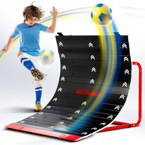 Soccer Rebounder Rebound Net, Kick-Back Football Training Gifts, Aids & Equipment Heavy-Duty in Saudi Arabia