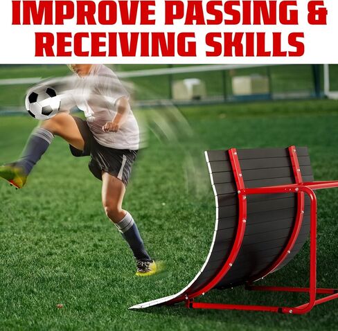 Soccer Rebounder Rebound Net, Kick-Back Football Training Gifts, Aids & Equipment Heavy-Duty in Saudi Arabia