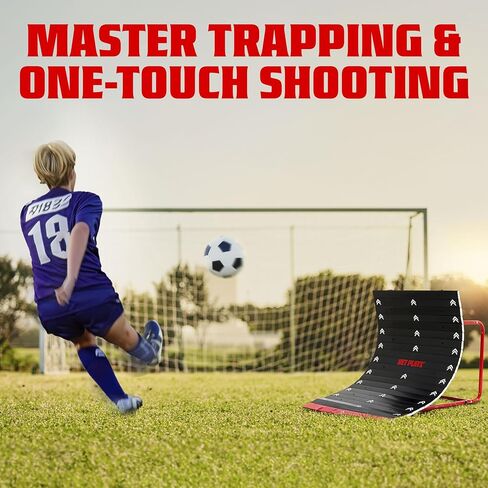 Soccer Rebounder Rebound Net, Kick-Back Football Training Gifts, Aids & Equipment Heavy-Duty in Saudi Arabia
