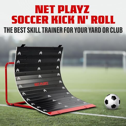 Soccer Rebounder Rebound Net, Kick-Back Football Training Gifts, Aids & Equipment Heavy-Duty in Saudi Arabia