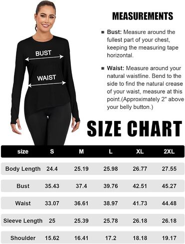 Women's UPF 50+ Long Sleeve Shirts Sun Protection Rash Guard Tee Shirt Quick Dry Workout Yoga Running Hiking Tops in Saudi Arabia