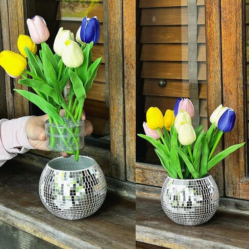 2 pcs Spiral Ikebana Stem Holder,Spiral Stem Holder for Flowers and Plant,Ikebana Stem Holder for Flowers,Spiral DIY Bouquet Twister for Flower Arrangement, Floral Arranging Holder for Vase,Clear,S,L in Saudi Arabia