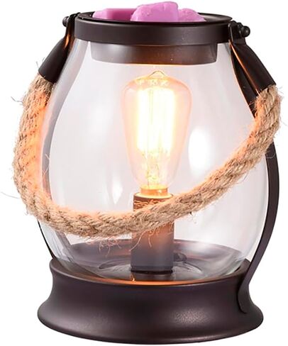 Electric Wax Warmer,Metal Wax Warmer,Rustic Candle Wax Burner for Aromatherapy Wax,Oil Burner,Fragrance,Home Decoration,Gifts (Lanterns) in Saudi Arabia