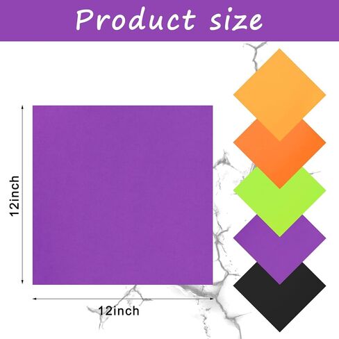 AnyDesign 50 Sheet 12 x 12 Inch Assorted Autumn Colored Card Stock Paper Red Yellow Green Brown Scrapbook Paper for Fall Thanksgiving DIY Maple Leaves Card Making School Office Home Supplies, 65lb in Saudi Arabia