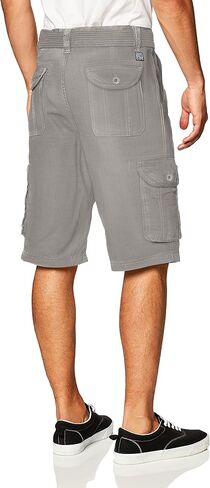Southpole Men's Ripstop Belted Cargo Shorts in Kuwait