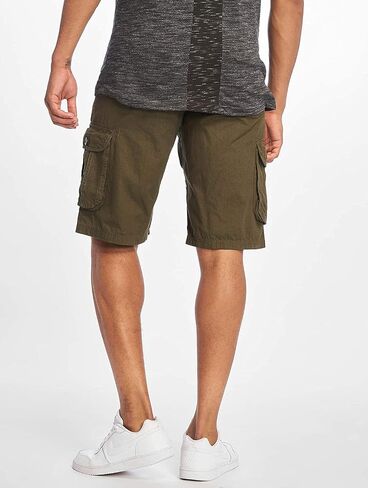 Southpole Men's Ripstop Belted Cargo Shorts in Kuwait