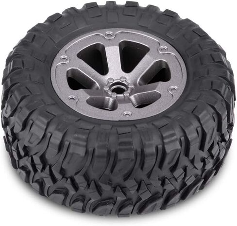 RC Station RC Short Course Truck Tires 1/16 Scale, High-Performance RC Wheel Rim and Tires Set RC Accessory 1:16 RC Car Part in Saudi Arabia