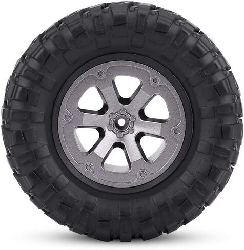 RC Station RC Short Course Truck Tires 1/16 Scale, High-Performance RC Wheel Rim and Tires Set RC Accessory 1:16 RC Car Part in Saudi Arabia