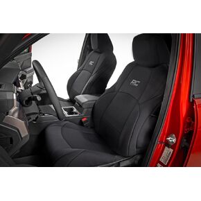 Rough Country Front & Rear Neoprene Seat Covers for 2024 Toyota Tacoma - 91062