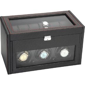 Diplomat 34-703 Modena Handmade Leather Synthetic Watch Winder