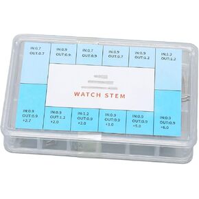 Watch Stem Extender, Portable Precise Safe Watch Winding Stem Extender Hard Replacement Stainless Steel for Watch Store
