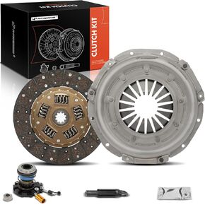 A-Premium Transmission Clutch Kit with Clutch Slave Cylinder Compatible with Ford F-150 F150 1988-1994, F-250 F250 1988-1994, F-350 F350, E-150 Econoline/E-250 Econoline/E-350 Econoline, Bronco, 4.9L