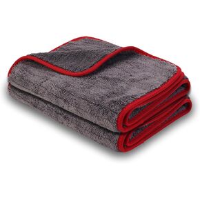 XINDELL Microfiber Cleaning Cloth - Car Wash Drying Towels 1200GSM Super Absorbent, Streak-Free, Lint-Free Car Drying Towel for Interior & Exterior Detailing, 35.4x11.8, 2-Pack