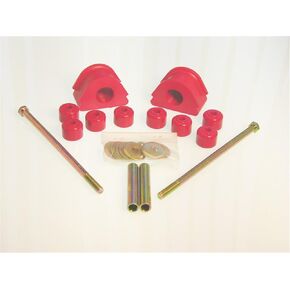 Prothane 6-1154 Red 27 mm Front Sway Bar Bushing Kit