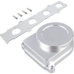 Bevinsee Coil On Plug Adapter Plate and Distributor Cap Replace Kit Compatible with Honda Civic Si 1999-2000 Compatible with Acura B Series VTEC B16 B18C Black
