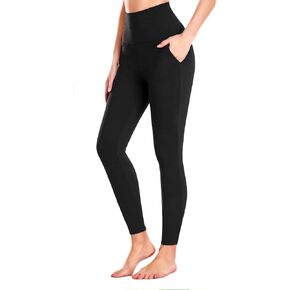 Girls Leggings with Pockets-Kids Soft High Waist Athletic Workout Dance Running Yoga Pants for 6-14Years in Saudi Arabia