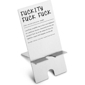 akeke Funny Cell Phone Holder, Humorous Phone Stands, Office Phone Stand, Home Office Phone Stand, Office Humor Gifts, Funny Office Gifts for Women Men Coworkers Boss Cell Phone Stands GPP23