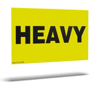 Kenco 3" X 5" Heavy Fluorescent Shipping Label Stickers for Shipping and Packing - 500 Adhesive Labels Per Roll
