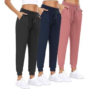 Women's Lightweight Drawstring Sweatpants Jogger Pants with Pockets,Yoga Workout Running Casual Pants