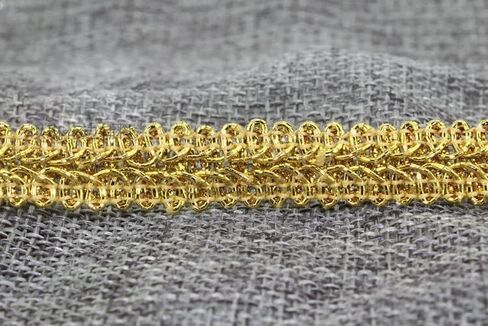 YYCRAFT Gimp Braid Trim 1/2 بوصة × 18 ياردة من The Yard زخرفة جديلة كلاسيكية منسوجة 12 مم، وردي فاقع in Saudi Arabia
