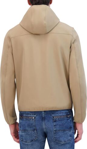 Kenneth Cole Men's Hooded Soft Shell with Coil Zip Detail in Saudi Arabia