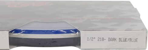 Universal TFX 0208253 - تخصيص تلقائي 1/2 بوصة ثنائي اللون - 1/2 بوصة × 150 بوصة (شريط 1/4 بوصة، فجوة 1/8 بوصة، ثم شريط 1/8 بوصة) - 253-أسود/ذهبي معدني in Kuwait