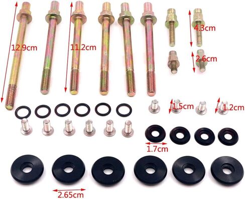 أسود الانظار غطاء صمام المحرك غسالة الترباس عدة استبدال لهوندا أكورا سيفيك RSX K سلسلة K20 K24 in Kuwait