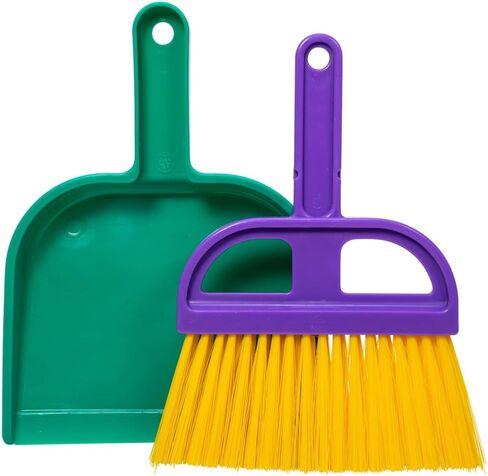 Schylling Junior Helper Push Broom, Red/Blue in Saudi Arabia