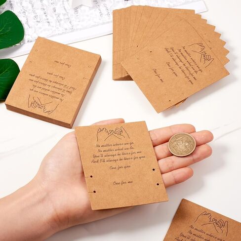 Beadthoven 120pcs 12 Constellation Necklace Display Cards Bracelet Jewelry Display Holders Kraft Paper Zodiac Message Birthday Gift Cards Chain Jewelry Packaging Cards for Selling Small Business in Saudi Arabia