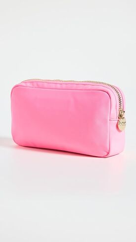 Stoney Clover Lane Women's Bubblegum Stuff Embroidered Small Pouch in Saudi Arabia